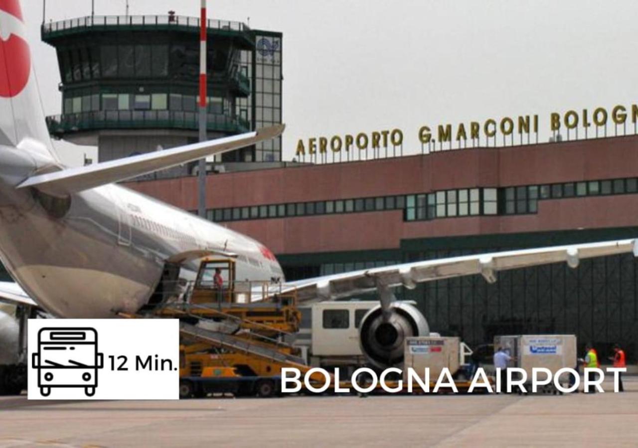 Sky Loft Airport - Modern Apt 1St Floor Apartment Bologna Exterior photo